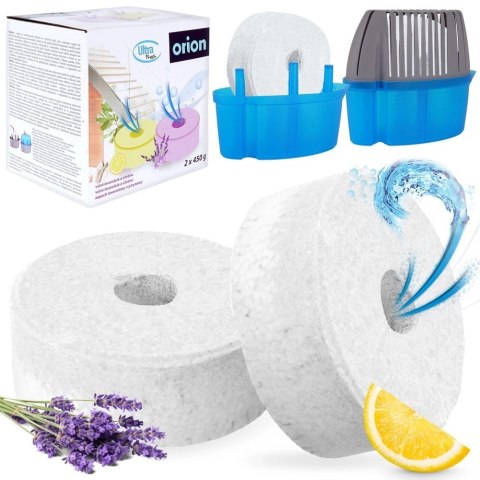 Grupa Orion Sp. z o.o. Wkład do Pochłaniacza Wilgoci 2 x 450 g ORION Tabletki Lawenda Cytryna 2 szt