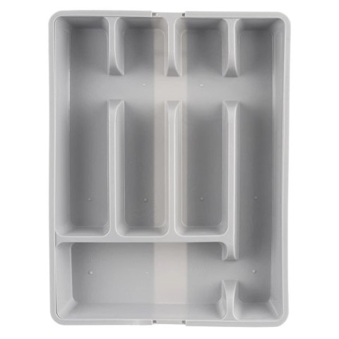 Grupa Orion Sp. z o.o. Wkład na Sztućce do Szuflady ORION Szary Rozsuwany 27,5-44 cm