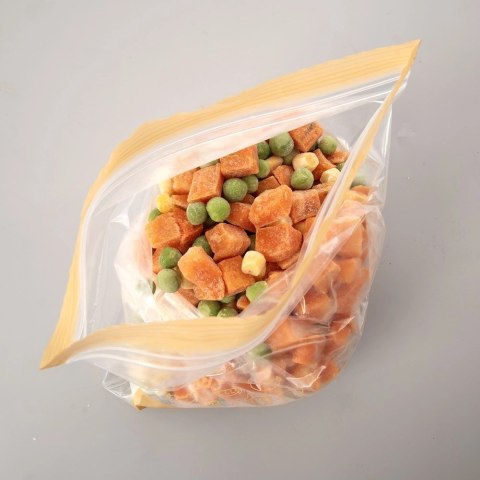 Grupa Orion Sp. z o.o. Woreczki Strunowe do Żywności 25 szt. ORION 20 x 18 cm z Miejscem na Opis