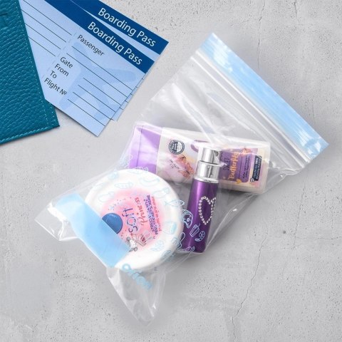 Grupa Orion Sp. z o.o. Woreczki Strunowe do Żywności 25 szt. ORION 20 x 12 cm z Miejscem na Opis