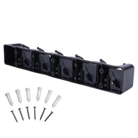 Grupa Orion Sp. z o.o. Wieszak na Mopa Ścienny VILDE 5 Automatycznych Uchwytów 41 cm