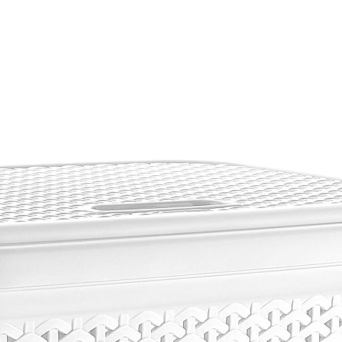 Grupa Orion Sp. z o.o. Wolnostojący Kosz na Pranie Biały 55 L ORION Odzież