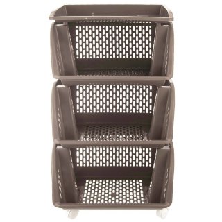 Grupa Orion Sp. z o.o. WÓZEK KUCHENNY REGAŁ SZAFKA NA KÓŁKACH KOSZYK