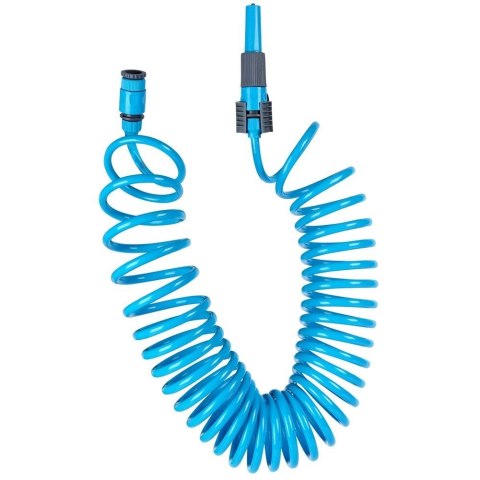 Grupa Orion Sp. z o.o. Zestaw Wąż Ogrodowy Rozciągliwy Spiralny z Wieszakiem Solidny PROGARDEN 10m