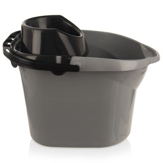 Grupa Orion Sp. z o.o. Wiadro do Mopa z Wyciskaczem 12 L ORION Uchwyt na Kij 38 x 28 cm
