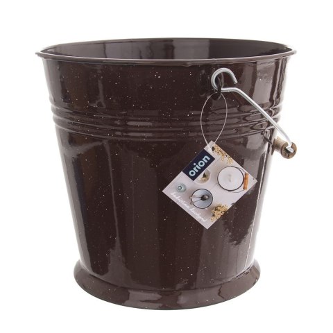 Grupa Orion Sp. z o.o. Wiadro do Żywności Stalowe Nierdzewne Brązowe ORION 10 L