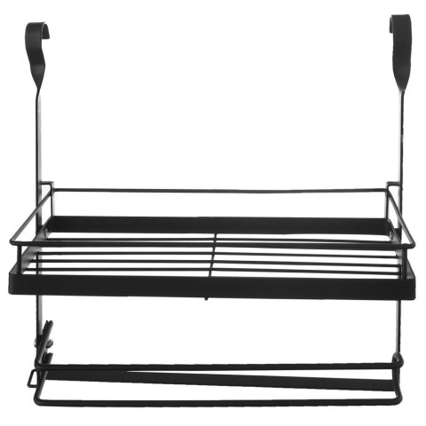 Grupa Orion Sp. z o.o. Wieszak na Ręcznik Papierowy z Półką ORION Metalowy Reling RADKA