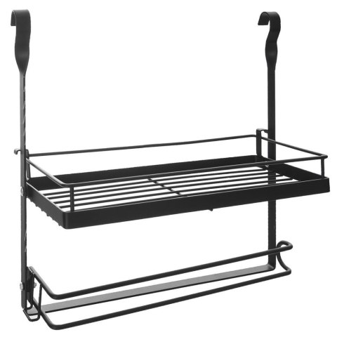 Grupa Orion Sp. z o.o. Wieszak na Ręcznik Papierowy z Półką ORION Metalowy Reling RADKA