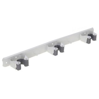 Grupa Orion Sp. z o.o. Wieszak na Mopa Potrójny Metalowy PROGARDEN Ścienny 3 Uchwyty 35 cm