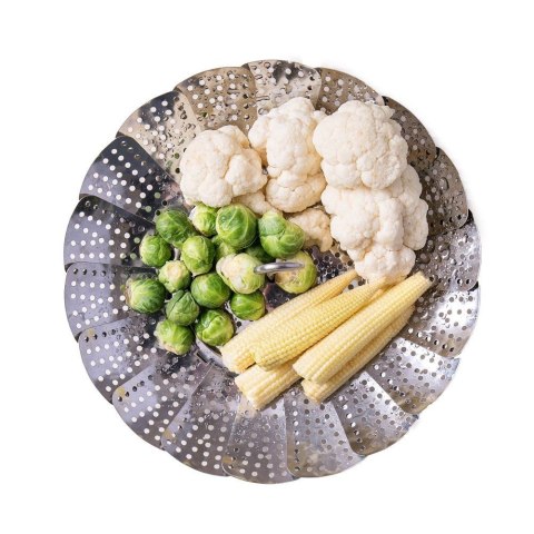 Grupa Orion Sp. z o.o. Wkład do gotowania na parze stalowy składany 14-23 cm