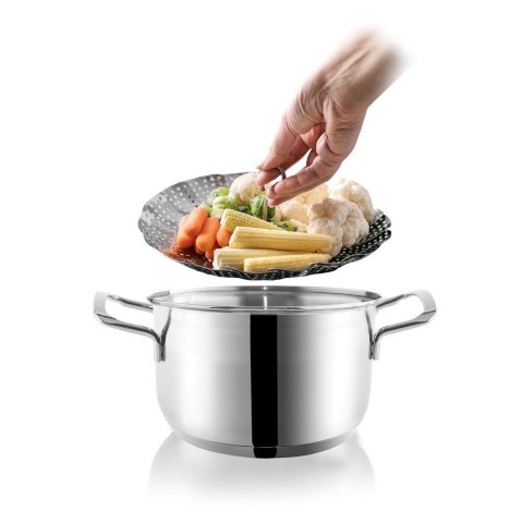 Grupa Orion Sp. z o.o. Wkład do gotowania na parze stalowy składany 14-23 cm