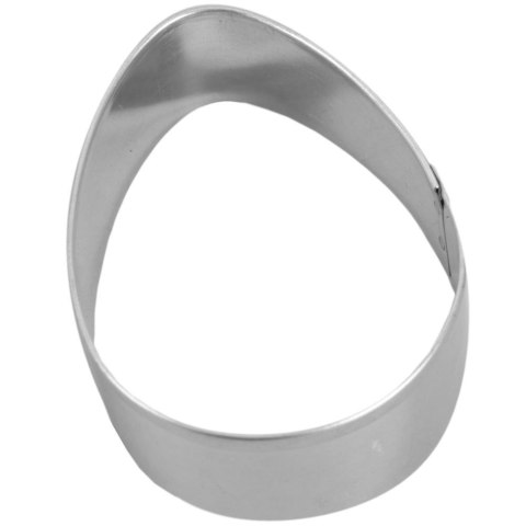 Grupa Orion Sp. z o.o. Zestaw 2 Wykrawaczy do Ciastek Jajko 5,5 cm Stal do Zmywarki ORION