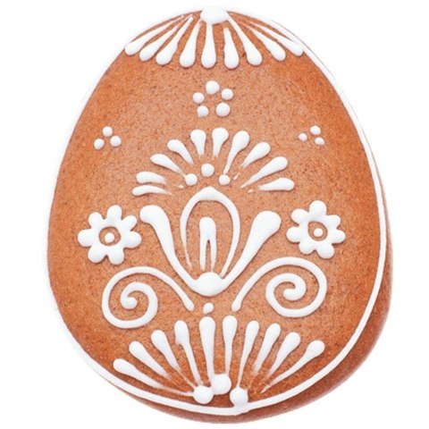 Grupa Orion Sp. z o.o. Zestaw 2 Wykrawaczy do Ciastek Jajko 5,5 cm Stal do Zmywarki ORION