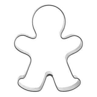 Grupa Orion Sp. z o.o. Wykrawacz do Ciastek Ludzik 6,5 x 5,5 cm Stal Nierdzewna do Zmywarki ORION