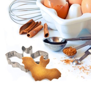 Grupa Orion Sp. z o.o. Wykrawacz do Ciastek Nietoperz 8 x 5,5 cm Stal Nierdzewna do Zmywarki ORION