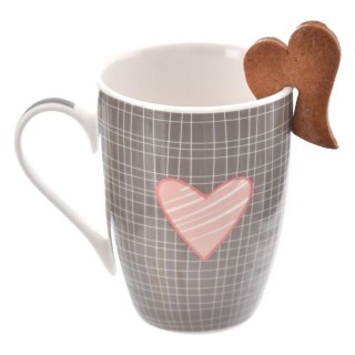 Grupa Orion Sp. z o.o. Wykrawacz do Ciastek Serce 5,5 x 4,5 cm Stal Nierdzewna do Zmywarki ORION