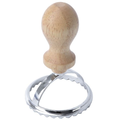 Grupa Orion Sp. z o.o. Wykrawacz do Pierogów 1 szt. ORION Ravioli Metalowy Uchwyt Drewniany