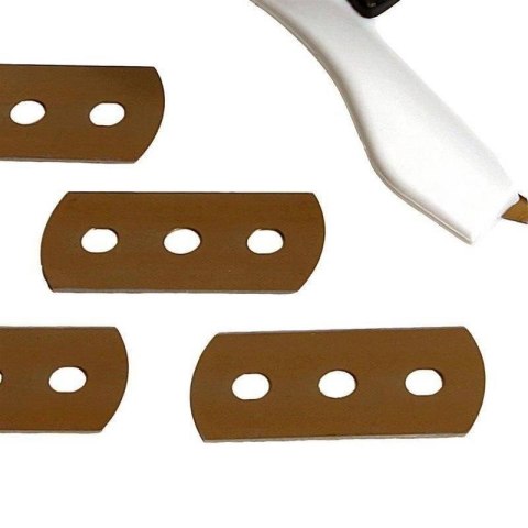 Grupa Orion Sp. z o.o. Wymienne Ostrza 5 szt. ORION Metalowe do Skrobaka Płyt Indukcyjnych