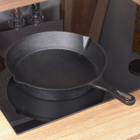 Grupa Orion Sp. z o.o. Żeliwna Patelnia 25 cm Odporna Okrągła Indukcja ORION