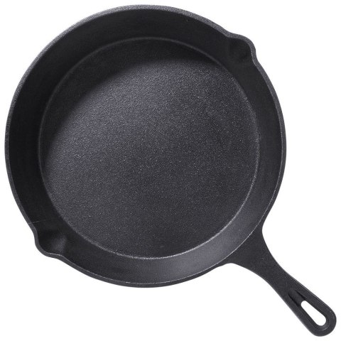 Grupa Orion Sp. z o.o. Żeliwna Patelnia 25 cm Odporna Okrągła Indukcja ORION