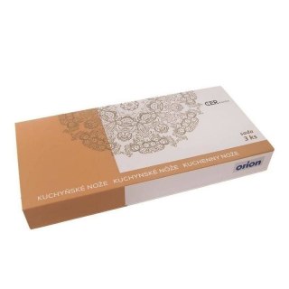 Grupa Orion Sp. z o.o. Zestaw Komplet Noży Kuchennych Ceramiczne Ostre ORION 3 szt.