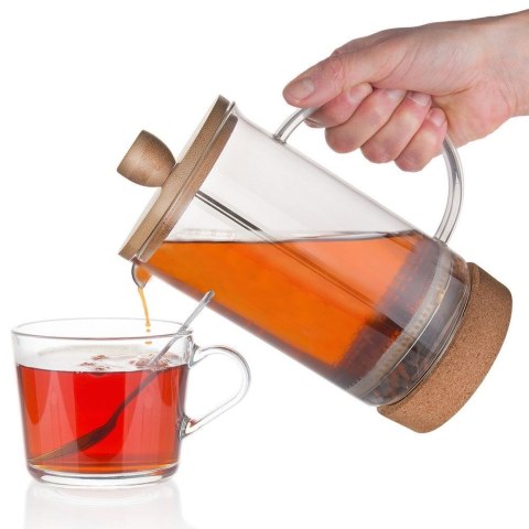 Grupa Orion Sp. z o.o. Zaparzacz Tłokowy do Kawy i Herbaty Szklany ORION 1 L