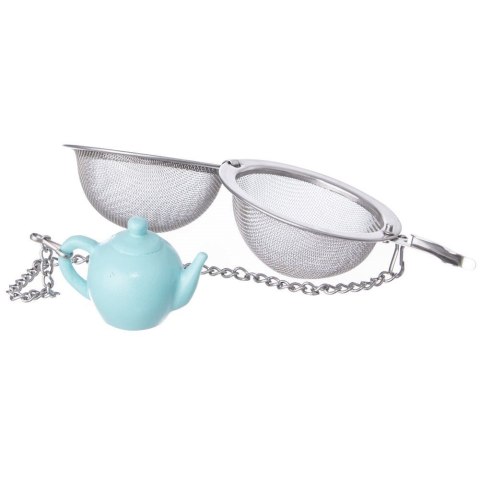 Grupa Orion Sp. z o.o. Sitko do Zaparzania Herbaty Kula z Zawieszką Łańcuszek 5 cm Zaparzacz ORION