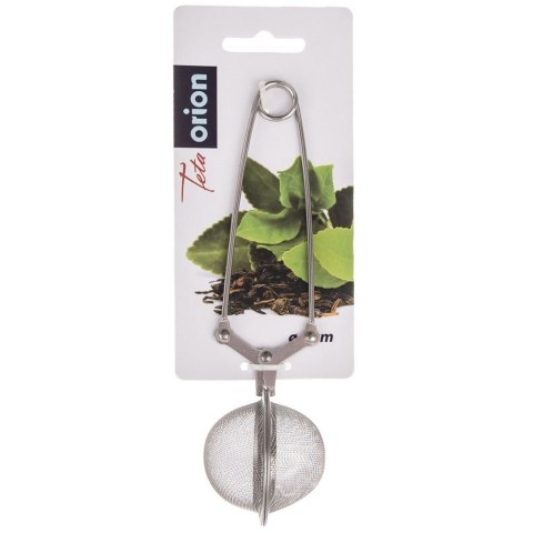 Grupa Orion Sp. z o.o. Sitko do Zaparzania Herbaty Szczypce Podwójna Siatka 5 cm 18,5 cm ORION