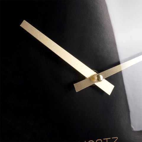 Grupa Orion Sp. z o.o. Zegar Ścienny na Ścianę Złoty Czarny Klasyczny do Salonu Biura VILDE 30 cm