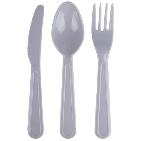 Grupa Orion Sp. z o.o. Zestaw Piknikowy 20 el. VILDE Plastikowy Talerze Kubki Sztućce