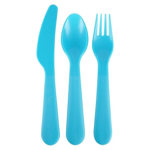 Grupa Orion Sp. z o.o. Zestaw Sztućców 18 el. EXCELLENT HOUSEWARE Piknikowe Plastik Kolorowe