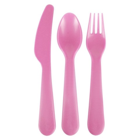 Grupa Orion Sp. z o.o. Zestaw Sztućców 18 el. EXCELLENT HOUSEWARE Piknikowe Plastik Kolorowe