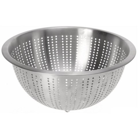 Grupa Orion Sp. z o.o. Cedzak Kuchenny Stalowy EXCELLENT HOUSEWARE 28cm Miska z Nóżkami na Warzywa