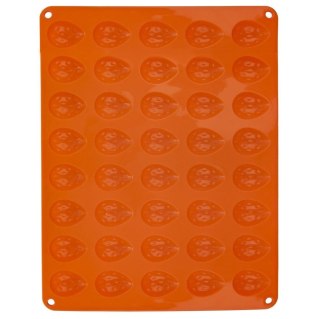 Grupa Orion Sp. z o.o. Forma do Pieczenia 30 Ciastek Orzeszki Silikonowa Solidna ORION 33,5 x 26cm