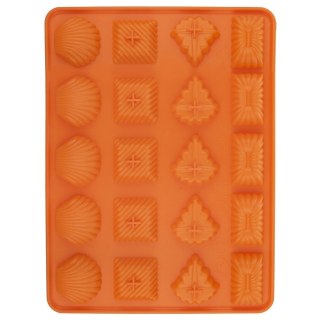 Grupa Orion Sp. z o.o. Forma do Ciastek ORION SILLINIE 4 Kształty Silikonowa 20 szt. do Zmywarki