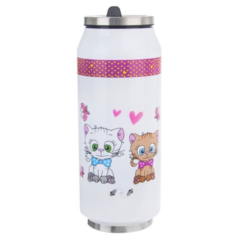 Grupa Orion Sp. z o.o. Kubek Termiczny Termos Bidon Kotek Puszka na Napoje ORION 400 ml