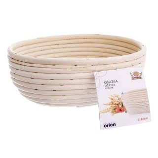 Grupa Orion Sp. z o.o. Koszyk do Wyrastania Ciasta na Chleb Rattanowy Solidny ORION 24x18,5x9 cm