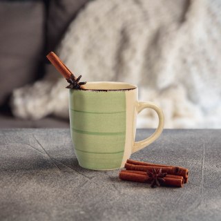 VLACHOS BROS S.A IMPORTS (NAVA),Valantis Vlachos Kubek Ceramiczny LINES 355 ml NAVA Łatwy w Czyszczeniu i Pojemny