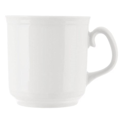 Grupa Orion Sp. z o.o. Kubek Porcelanowy 400 ml ORION Biały Klasyczny do Zmywarki Mikrofalówki