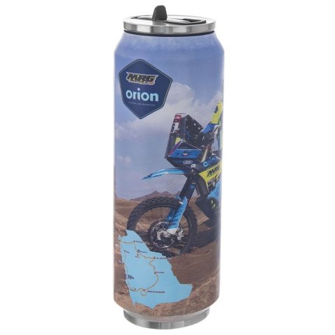 Grupa Orion Sp. z o.o. Kubek Termiczny Termos Bidon Dekoracyjny Puszka Dakar Solidny ORION 700 ml