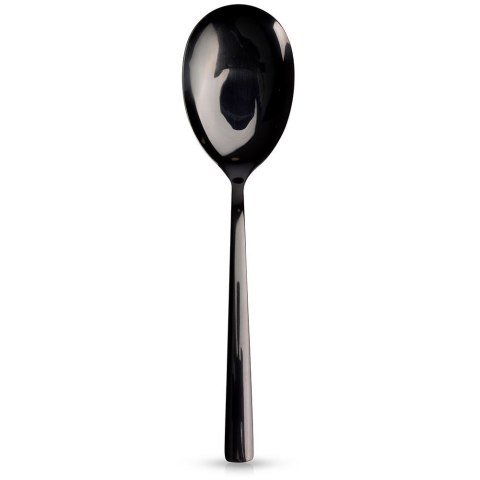 Grupa Orion Sp. z o.o. Łyżka do sałaty stalowa czarna BLACK 25 cm