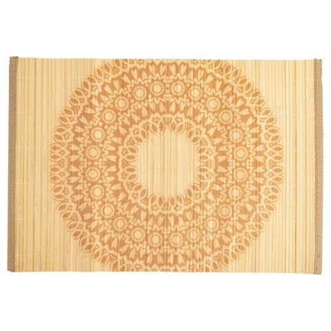 Grupa Orion Sp. z o.o. Podkładka na stół bambusowa prostokątna zwijana MANDALA 45x30 cm