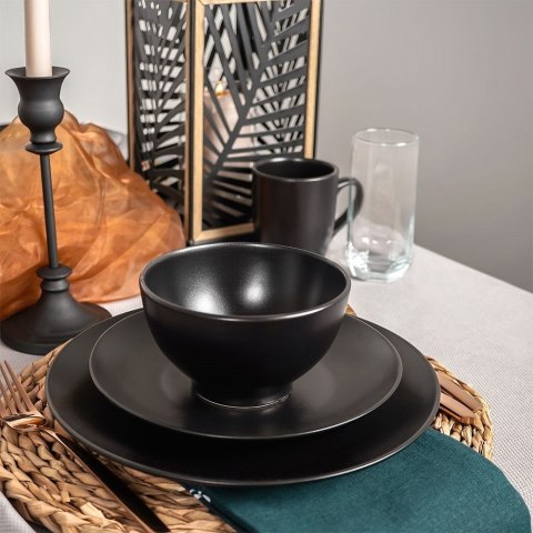 Grupa Orion Sp. z o.o. Miseczka salaterka ceramiczna czarna ALFA 600 ml