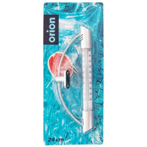 Grupa Orion Sp. z o.o. Termometr Zewnętrzny Srebrny ORION 24 cm Odporny na Warunki Atmosferyczne