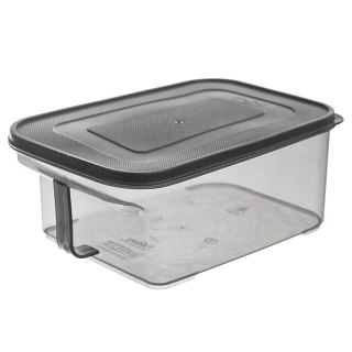 Grupa Orion Sp. z o.o. Pojemnik na Produkty Sypkie GREY 2,6 L ORION Uchwyt 23 x 16 x 10 cm