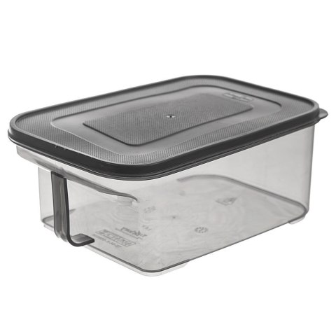 Grupa Orion Sp. z o.o. Pojemnik na Produkty Sypkie GREY 2,6 L ORION Uchwyt 23 x 16 x 10 cm