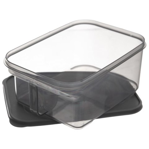 Grupa Orion Sp. z o.o. Pojemnik na Produkty Sypkie GREY 2,6 L ORION Uchwyt 23 x 16 x 10 cm