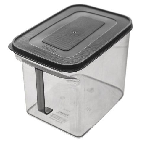 Grupa Orion Sp. z o.o. Pojemnik na Produkty Sypkie GREY 1,7 L ORION Uchwyt 19 x 13,5 x 10 cm