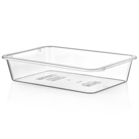 Grupa Orion Sp. z o.o. Pojemnik Organizer do Lodówki Duży 10 L 46 x 33 x 9,5 cm HL Przezroczysty