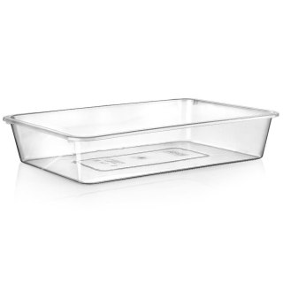 Grupa Orion Sp. z o.o. Pojemnik Organizer do Lodówki Duży 10 L 46 x 33 x 9,5 cm HL Przezroczysty